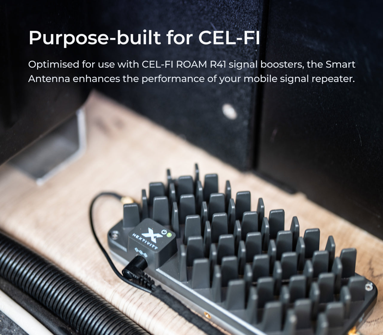 780mm Combo Smart Antenna Pack with Cel-Fi Booster and Icom UHF CB