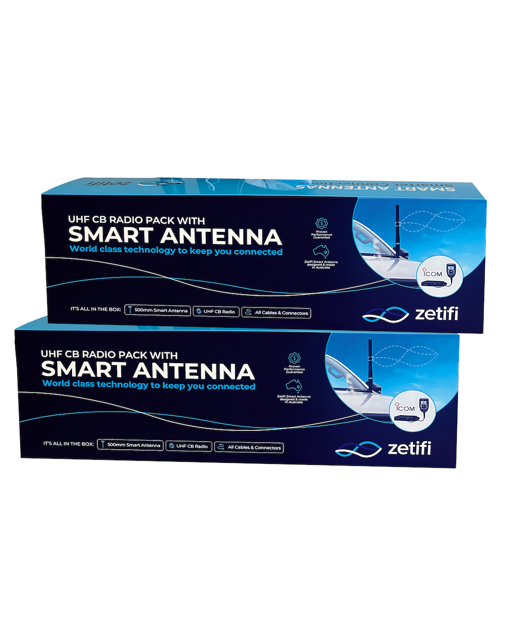 Next-Gen Everest UHF Antenna & Icom CB Radio Pack | Zetifi