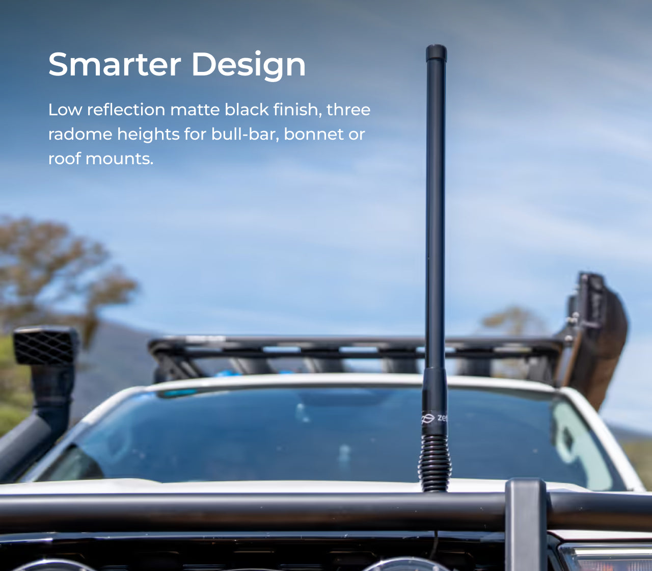 780mm UHF CB Smart Antenna Pack with Icom IC-455