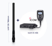 780mm UHF CB Smart Antenna Pack with Icom IC-455