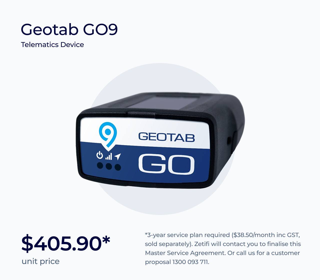 Geotab GO9 Telematics Device | Zetifi Connected Fleet Telematics