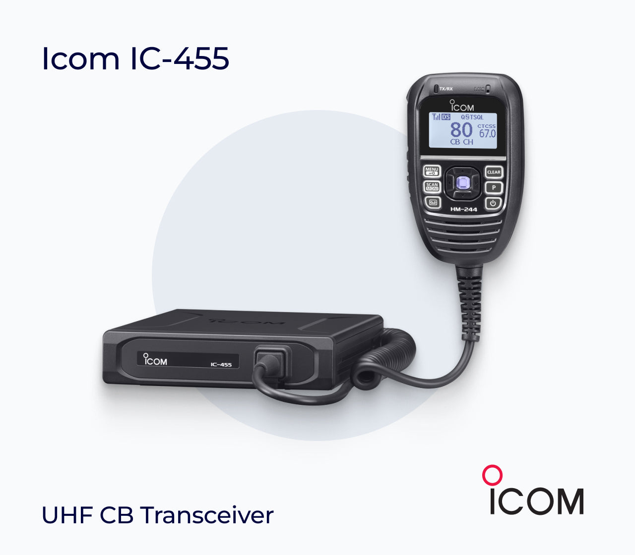 Icom IC-455 UHF CB Radio | Zetifi
