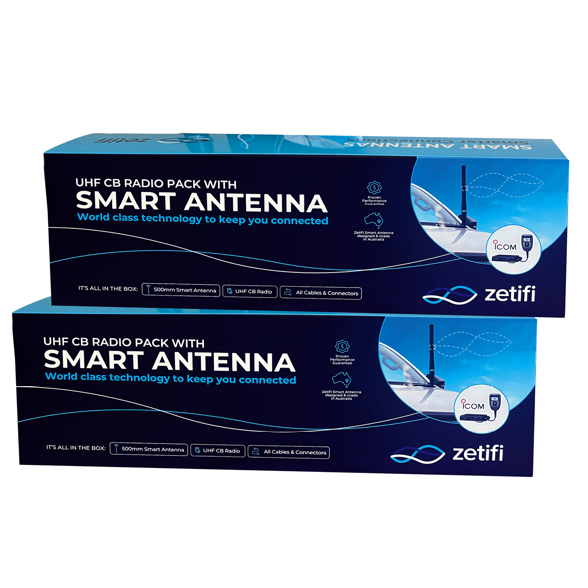 Toyota HiLux UHF Antenna & Icom CB Radio Pack | Zetifi